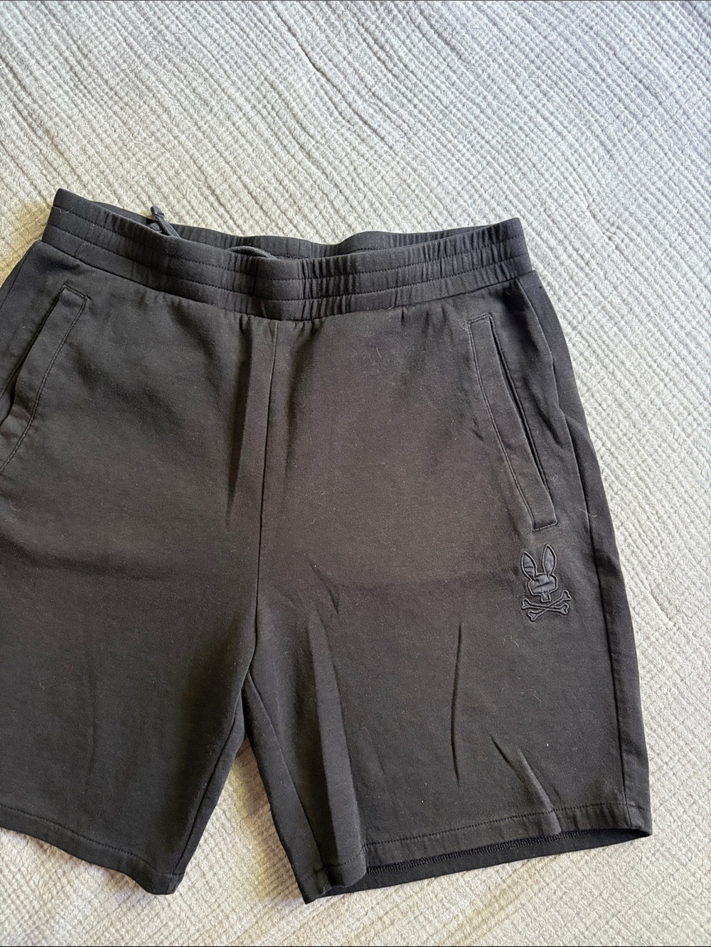 Psycho Bunny Black Boys' Athletic Shorts